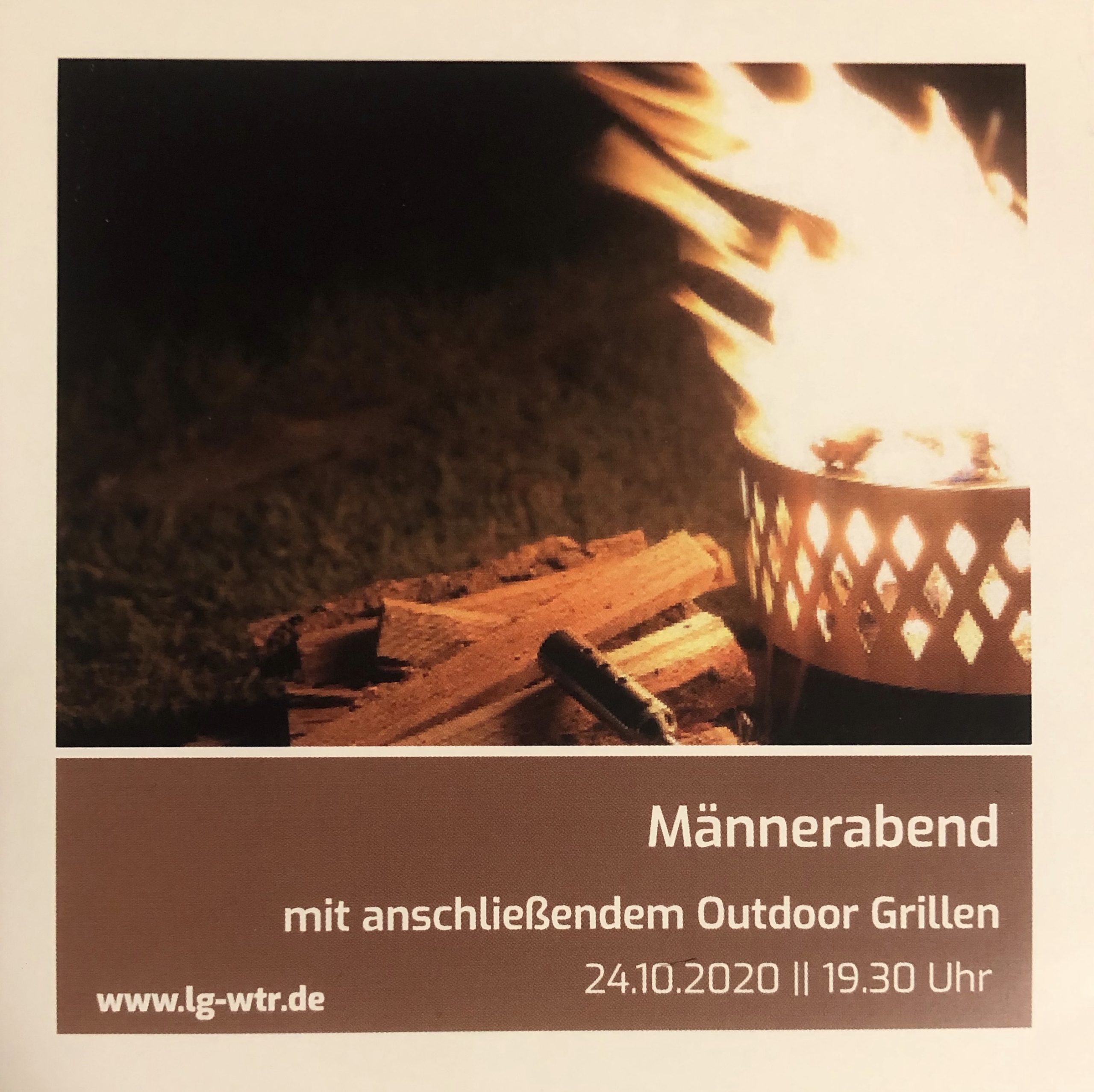 Männerabend mit Grillen