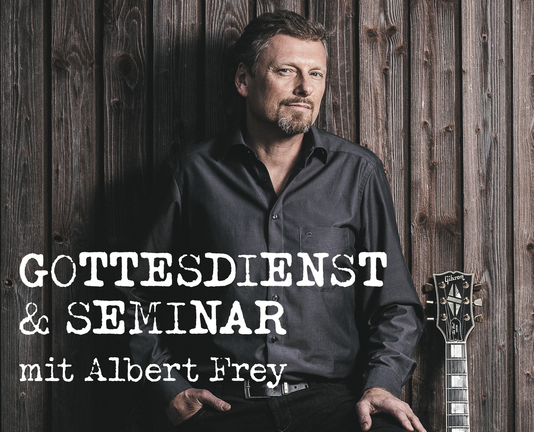 Gottesdienst &Seminar mit Albert Frey