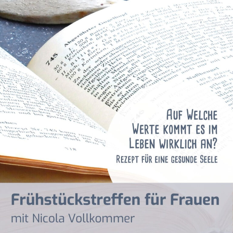 Auf welche Werte kommt es im Leben wirklich an?